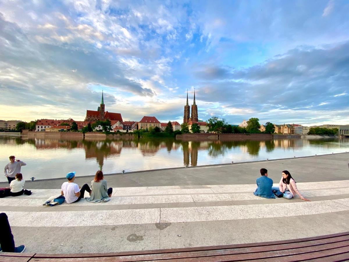 Ferienwohnung Batogospot Tumski Breslau Exterior foto